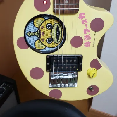 Fernandes ZO-3: Kaiju Booska Edition - Yellow With Brown
