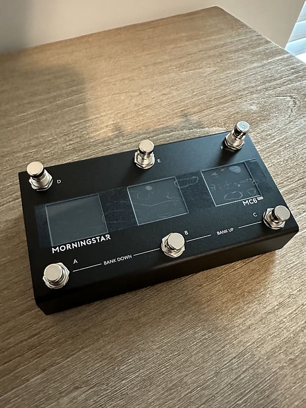 Morningstar Engineering MC6 PRO MIDI Foot Controller Black Reverb