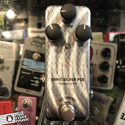 One Control Sonic Silver Peg | Reverb