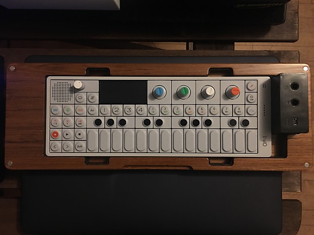 Pendeo Teenage Engineering OP-1 Wood Case w/ Monolith Adapter