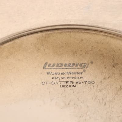 Ludwig 14" Weather Master Medium Drum Head Vintage 1970's image 2