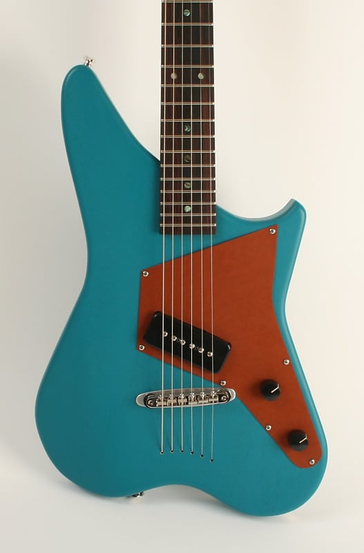 Pawar Guitars Astrogator Reef Blue Satin image 1
