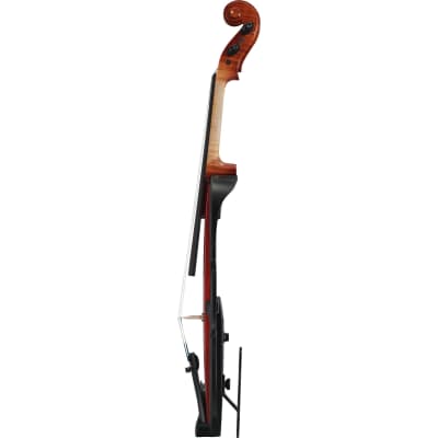 Yamaha SV250 Pro Series 4 String Silent Violin, Shaded Brown Finish image 3