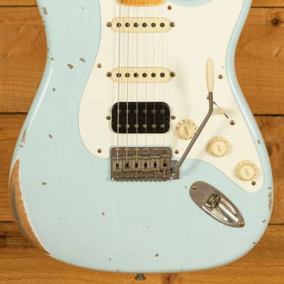 ★Custom HardRelic SonicBlue Stratocaster Fender Custom Shop Limited Edition 1962 Heavy Relic Stratocaster