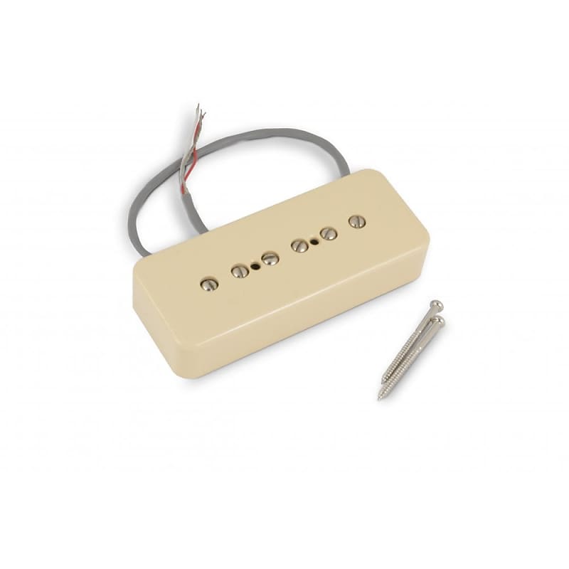 P90 Soapbar PickupCream Reverse Wound, Reverse Polarity Reverb