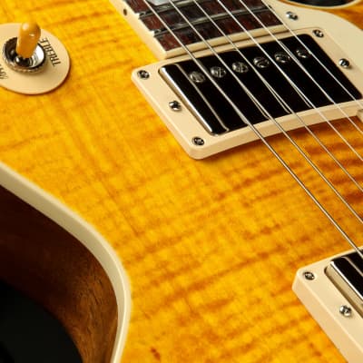 Gibson Les Paul Standard '60s Figured Top 60's Honey Amber image 14