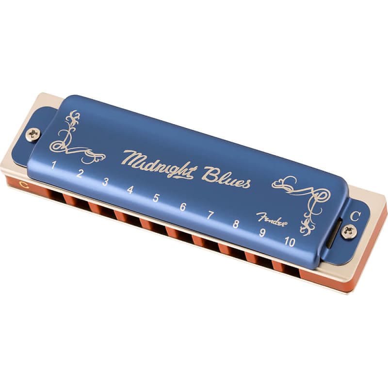 Fender Midnight Blues Diatonic Harmonica - Key of C image 1