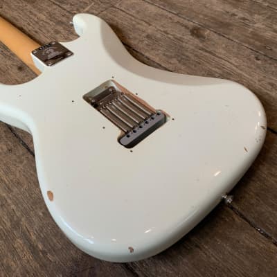 2019 Fender Custom Shop Ltd. Edition Jimi Hendrix Strat Izabella - Aged Olympic White image 13