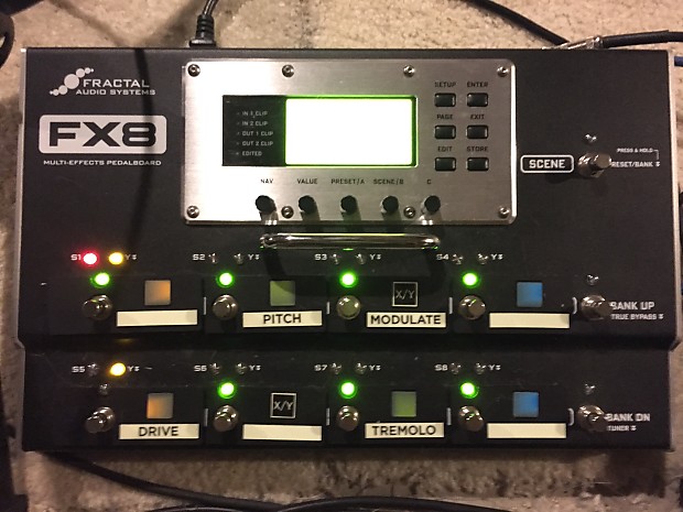 FX8 – Multi-FX Pedalboard – Fractal Audio Systems