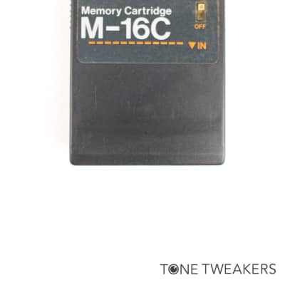 Roland M-16C Memory Cartridge Sound Card Patch Storage VINTAGE SYNTH DEALER