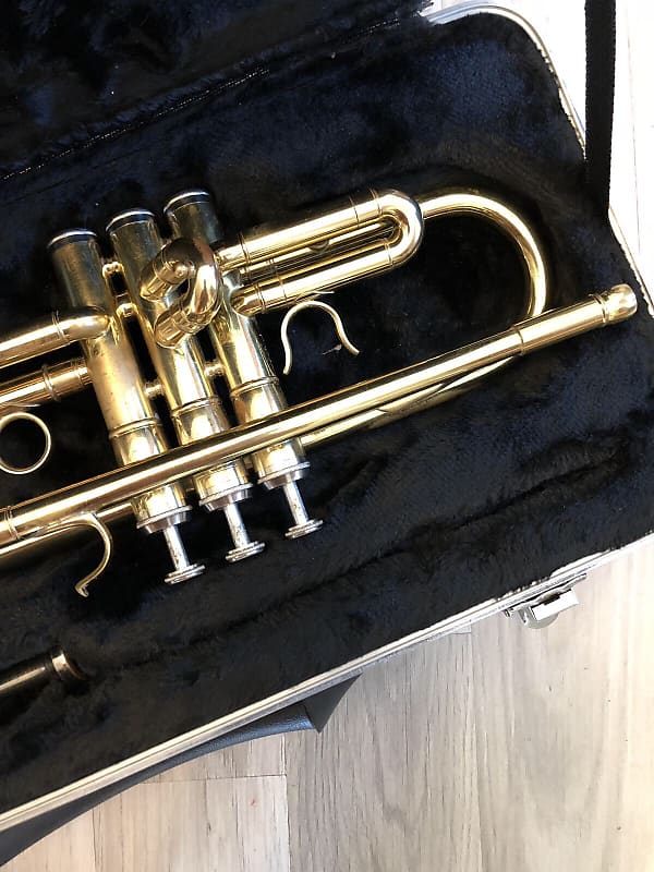 管楽器・吹奏楽器 0714M MAXTONE BY FRENCH ENGINEER 25405 Maxtone Trumpet by French Engineer + Case | Reverb