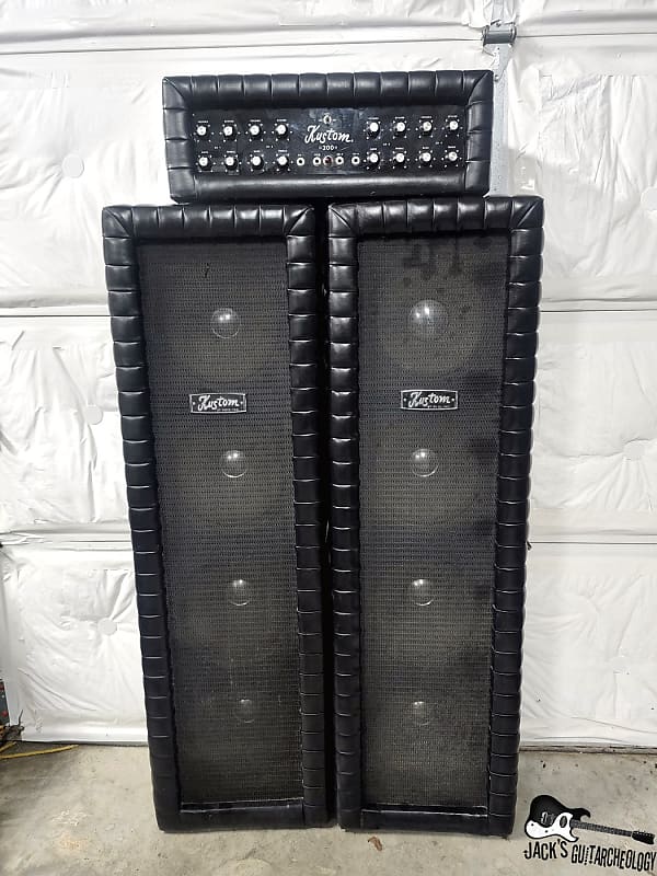 Used Kustom KUSTOM K200 AND SPEAKER SET Sound Package, 50 OFF