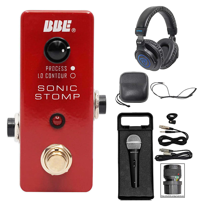 BBE MS-92 Mini Sonic Stomp Sonic Maximizer Stomp Pedal+ BBE MS-92 Mini Sonic Stomp Sonic Maximizer Stomp Pedal+