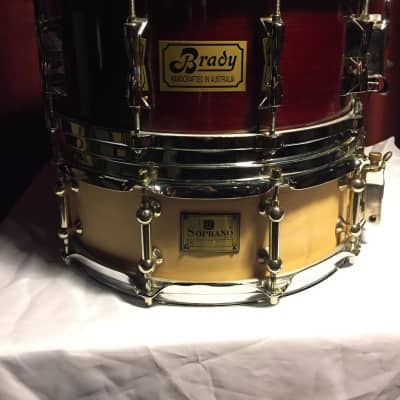 Snare lot.   Brady jarrah ply snare.Lesoprano New vintage RARE! 2 great snares for the price of 1. image 1