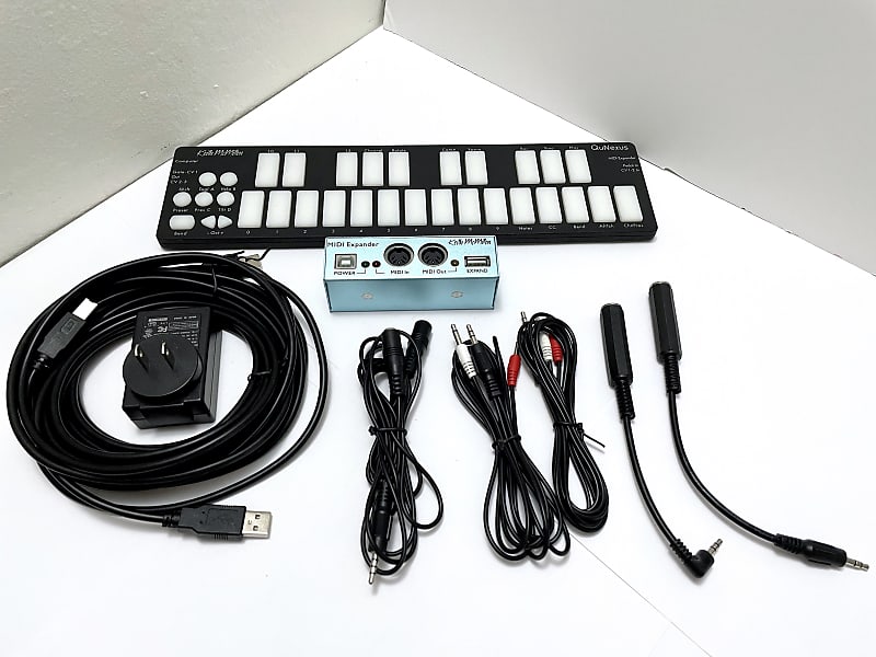 Keith McMillen QuNexus + MIDI Expander + CV Cable Kit Reverb