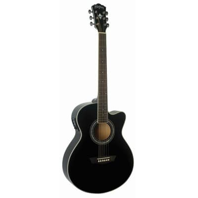 Washburn Festival EA12B Mini Jumbo Acoustic Electric Guitar for sale