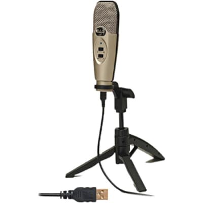 CAD U37 USB Studio Condenser Recording Microphone w/ -10dB Pad Switch image 2