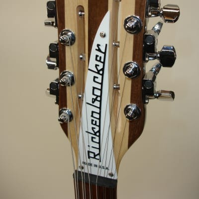 Rickenbacker 330/12 12-String Semi-Hollow Electric Guitar - MapleGlo image 14