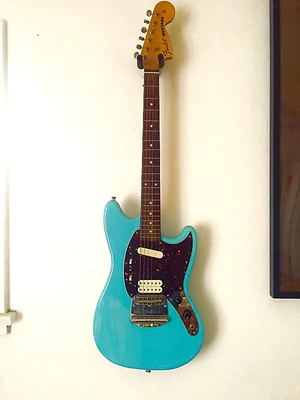 Fender Mustang Setup Like Kurt Cobain's In Utero Guitar Bild 1