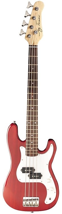 Jay Turser JTB-40-TR Series Solid P Style Body 3/4 Size Maple Neck 4-String Electric Bass Guitar image 1