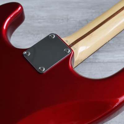 2007 Fender Japan ST-STD Stratocaster Standard (Candy Apple Red) image 11