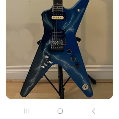 VERY RARE ESP EDWARDS EP-90 Lightning Bolt Dimebolt 1990's