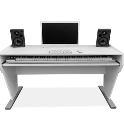 Bazel Studio Desk Amadeus 88 keys Music Composer Desk White image 2