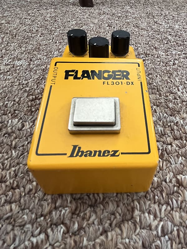 Ibanez FL-301DX Flanger 1980s - Yellow image 1