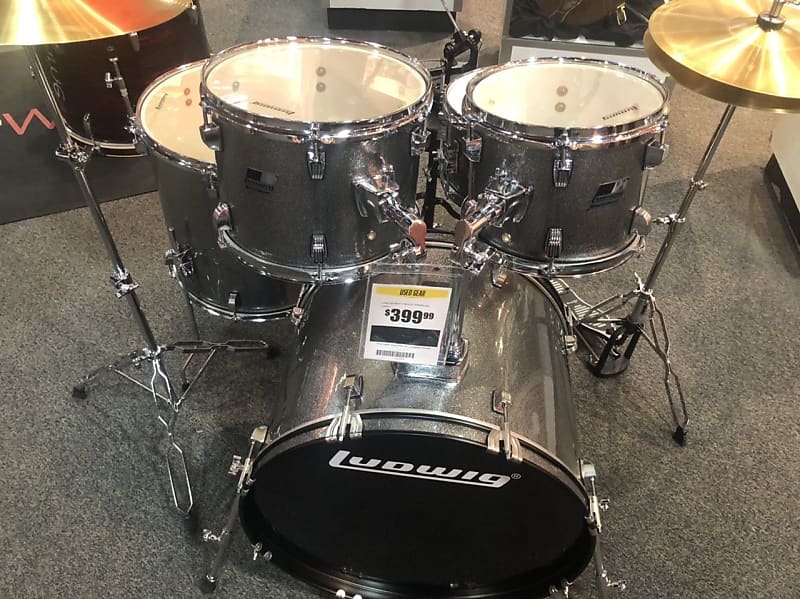 Ludwig Backbeat Drum Set With Hardware(5 Piece) (Las Vegas, Reverb