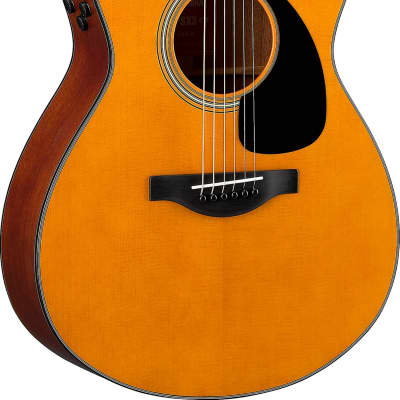 Yamaha FSX3 Red Label Concert All Solid Wood Acoustic-Electric Guitar w/Hard Bag image 1