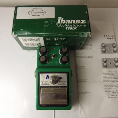 Ibanez TS-9DX Turbo Tube Screamer w/ Keeley Flexi Mod | Reverb