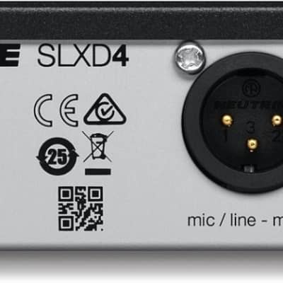Shure SLXD14/153T-G58 Wireless System with SLXD1 Transmitter and MX153T Headworn Mic G58 Band image 4