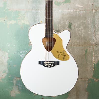 Gretsch G5022CWFE-12 Rancher Falcon Jumbo 12-String Cutaway with Fishman Pickup System 2016 - White for sale