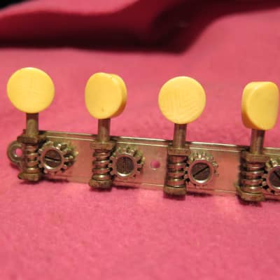 vintage 1920's waverly mandolin tuners "patent applied for" signed for Gibson A F style Loar martin image 7
