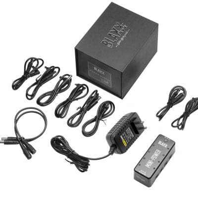 Blaxx Power Supply- Powers up to 8 effect pedals, Includes power supply cables for the pedals image 2