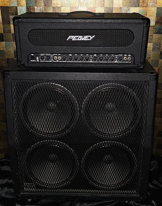 Peavey TransTube Supreme 100Watt Head w/Peavey 412MS Cab Reverb
