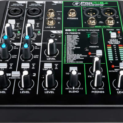 Mackie ProFX6v3 6 Channel Professional Effects Mixer with USB image 2