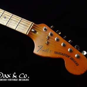 Fender Telecaster Deluxe '72 Re-issue Dax&Co. Relic! Vintage Natural Butterscotch W/ Hard Case! image 12