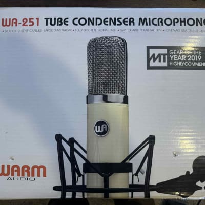 Warm Audio WA-251 Large Diaphragm Multipattern Tube Condenser
