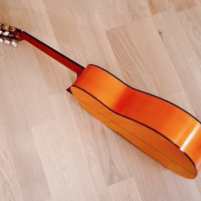 1976 Mitsuru Tamura 1500 Vintage Flamenco Nylon String Acoustic Guitar w/ Case image 14