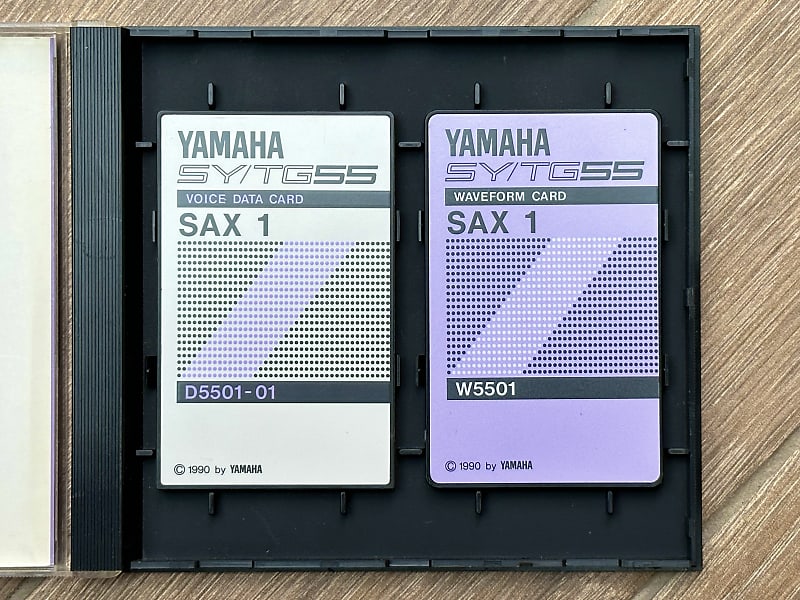 Yamaha SY/TG55 Sound Card Set - SAX 1 - S5501 1990 | Reverb Slovenia