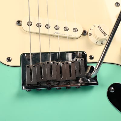2001 Fender Jeff Beck Artist Series Stratocaster with Hot Noiseless Pickups Surf Green image 6