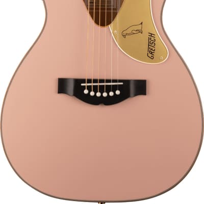 Gretsch G5021E Rancher Penguin Parlor Acoustic/Electric Guitar - Shell Pink for sale