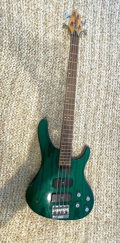 Washburn Xb400 Bass Mid 90s Emerald Green Reverb