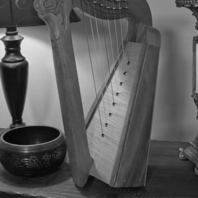 Roosebeck Parisian Harp 8-String - Walnut image 4