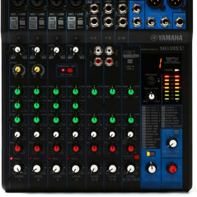 Yamaha MG10XU 10-channel Mixer with USB and FX image 1