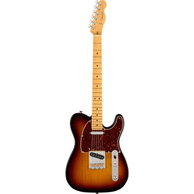 Fender American Professional II Telecaster Electric Guitar, Maple Fingerboard, 3-Color Sunburst image 1