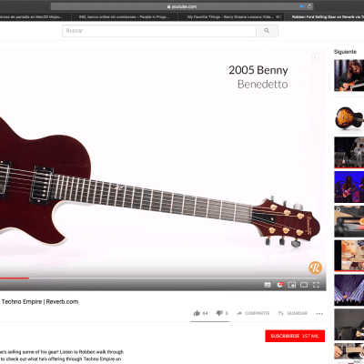 Benedetto Benny owned by Robben Ford with certificate, image 22