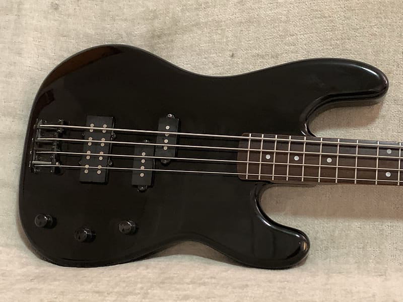 Series 10 by Bently PJ Bass 1986 Black w Matching Headstock