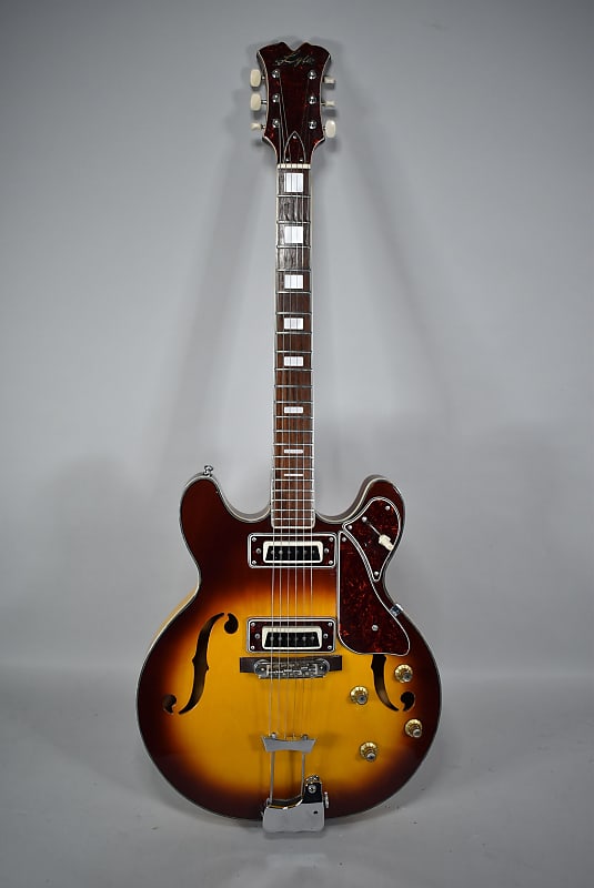 1960s Lyle Matsumoko 5102-T Sunburst Finish Hollowbody Electric Guitar image 1